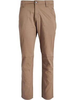 Desert Tan Tactical Stretch Canvas Pants - Athletic Fit, 14-Pocket Utility